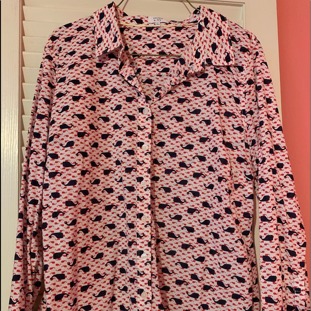Crown and Ivy blouse